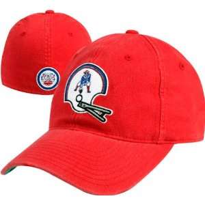  New England Patriots AFL Throwback Flex Slouch Hat Sports 