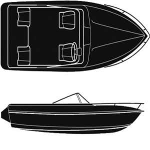  Attwood Corp. 10167 POLYESTER, V HULL I/B, 21 96I BOATERS 
