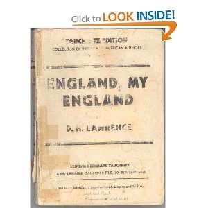  England, My England D.H. Lawrence Books