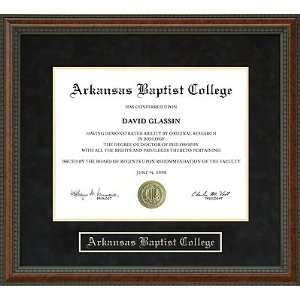  Arkansas Baptist College Diploma Frame