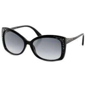 Daniel Swarovski Sk0019 Black / Gray Gradient Sunglasses