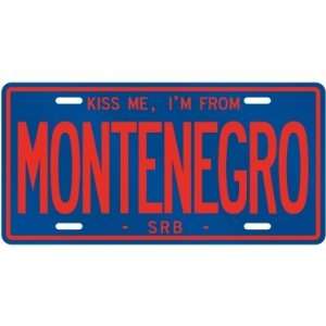 AM FROM MONTENEGRO  SERBIA AND MONTENEGRO LICENSE PLATE SIGN CITY 
