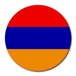  Armenia Flag Round Mouse Pad