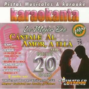  Karaokanta KAR 8075   Cantale Al Amor A Ella / Vol. 1 / Lo 