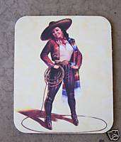 Mexican Cowgirl/Vaquera Mousepad   Nice  