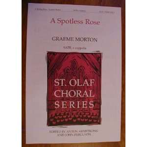  A Spotless Rose (St. Olaf Choral Series, SATB, A Cappella 