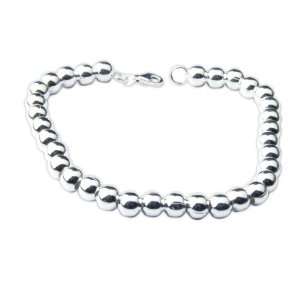 Indian Jewelry from India Sterling Silver Bracelet 8 Inches