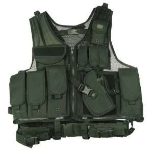  Tactical Vest XXL   Military/Airsoft W/ Gun Holster and Magazine Pouch
