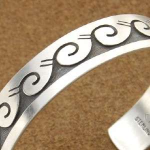 Sterling Silver Overlaid Storyteller Symbol Bracelet  