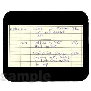  First ARPANET Message IMP Log Mouse Pad 