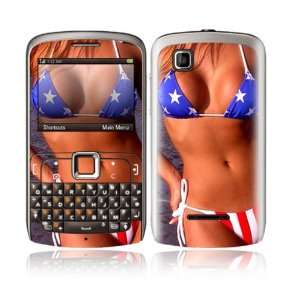 US Flag Bikini Design Decorative Skin Cover Decal Sticker for Motorola 