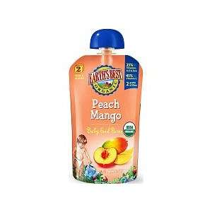 Earths Best 2nd Foods Organic Puree Baby Food   Peach Mango   4.2 Oz 