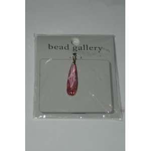 Bead Gallery Light Amethyst Cubic Zirconia Teardrop 35mm x 9mm 89881