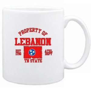  New  Property Of Lebanon / Athl Dept  Tennessee Mug Usa 