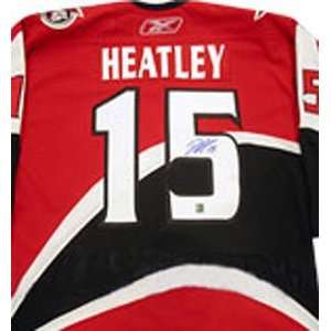  Autographed Dany Heatley Jersey   Authentic Sports 
