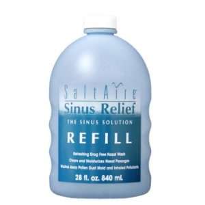  (12) SaltAire Sinus Relief Refill Bottles Health 