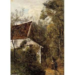 FRAMED oil paintings   Jean Baptiste Corot   24 x 34 inches   Luzancy 