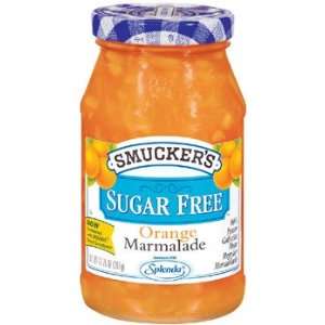 Smuckers Sugar Free Orange Marmalade Preserves 12.75 oz (Pack of 12 