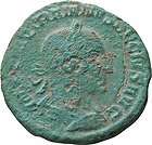 Augustus AE As Authentic Ancient Roman Coin  