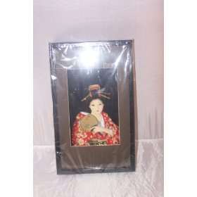  Oriental Geisha Framed 