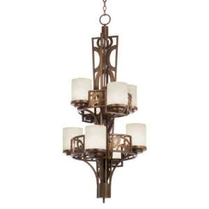  Kalco Lighting Kalco Asiana Asiana 8 Lt. Goyer Chandelier 