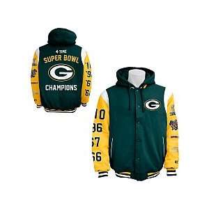  G III Green Bay Packers Super Bowl XLV Champions Hooded 