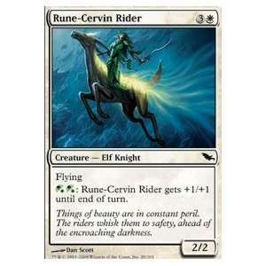  Rune Cervin Rider Shadowmoor Foil Toys & Games