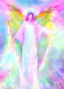 ARCHANGEL GABRIEL PICTURE Spiritual Angel Art Painting  