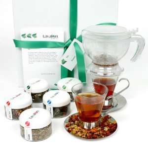 Tavalon  Tea Gift Set 1  Grocery & Gourmet Food