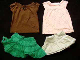 Huge Used Baby Girl 2T 24 Months Spring Summer Clothes Outfits Shorts 