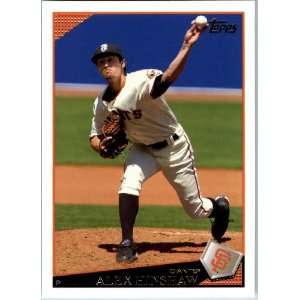  2009 Topps Baseball # 274 Alex Hinshaw San Francisco 