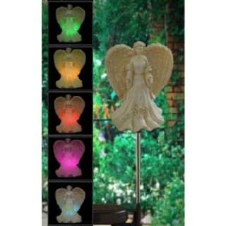 Color Changing Angel Solar Powered 32 Garden Yard Stake/light 