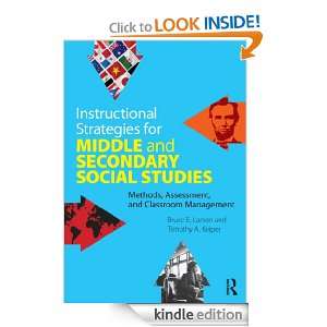 Instructional Strategies for Middle and Secondary Social Studies 