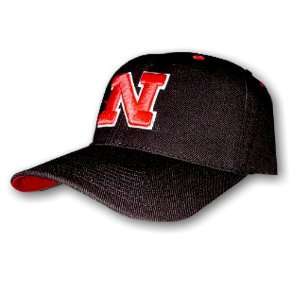 University of Nebraska Lincoln NU Cornhuskers   Fitted Nike Hat w/ 3d 