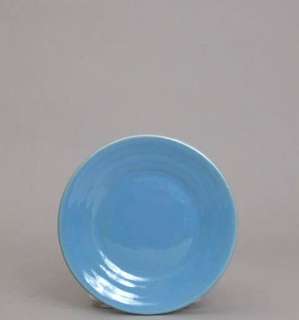 Vintage Bauer Pottery USA Ring Ringware Delph Blue 5 in. Mini Plate 