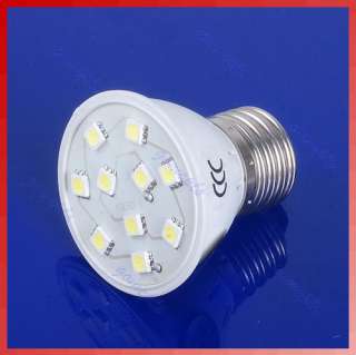   3W 10 LED SMD Pure White Light Bulb 220V Energy Saving Lamp  