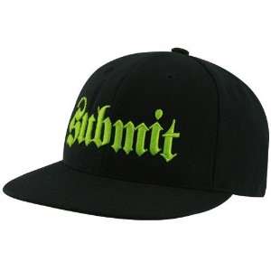  No Fear Black Submit MMA Fitted Hat