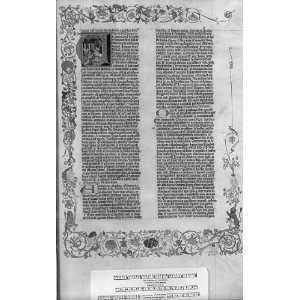  Manuscripts,Bible,Latin,c1452,Giant Bible of Mainz