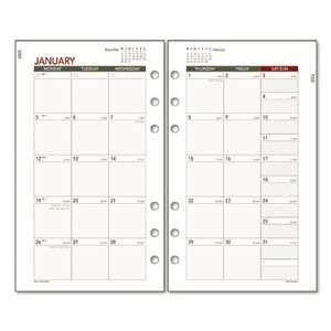  Day Runner Express Monthly Planning Pages Refill DRN063 