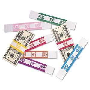  PM Company Color Coded Kraft Currency Straps PMC55029 