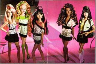 left to right we have Barbie, Summer , Teresa, Niiki and I think, Lea