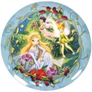  Disney Fairies Tinkerbell 8 Round Plate Baby