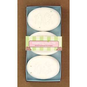 Personalized Engraved Soap   3 Bar Package   Raspberry Mint Tea 