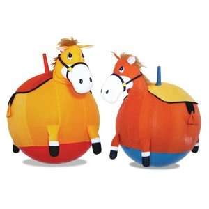  Set of TWO 2 Horsey Hopper Bouncer Race Game Toy Toys 