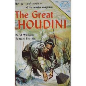   Houdini Beryl Williams and Samuel Epstein, Louis Glanzman Books
