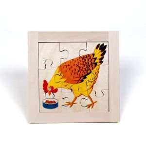  Chicken Jigsaw Puzzle of Wood Toys & Games