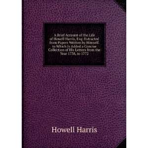   Letters from the Year 1738, to 1772 Howell Harris  Books
