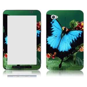   Art Decal Sticker Protector Accessories   Blue Butterfly Computers