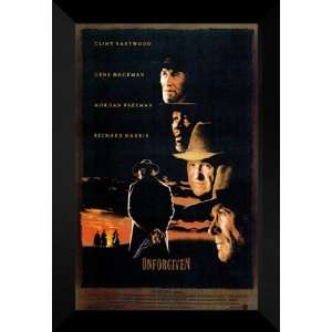  Unforgiven 27x40 FRAMED Movie Poster   Style A   1992 