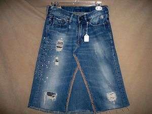 Custom Made Jean Skirts~ Reconstructed ~ Upcycled ~ Name Brands ~ All 